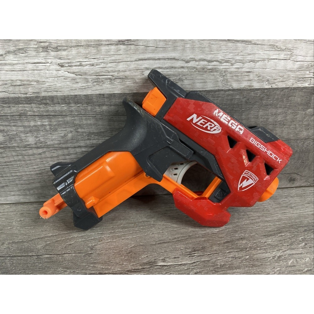 NERF MEGA Bigshock Dart Pistol‎ Blaster Gun No Darts